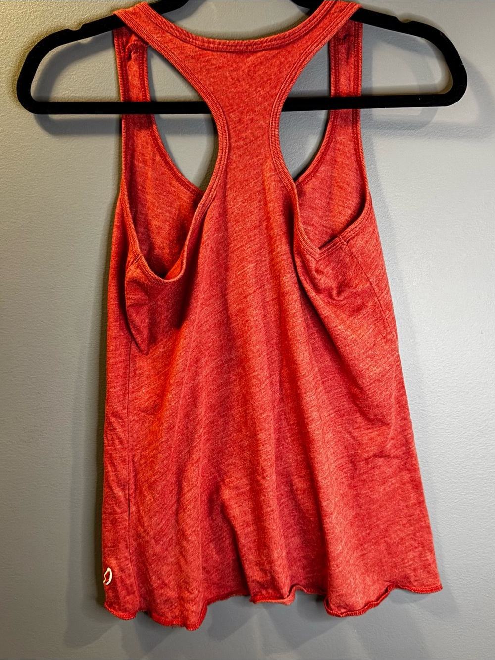 Cornell Red Racerback Tank Top with White Lettering - Picture 5 of 5